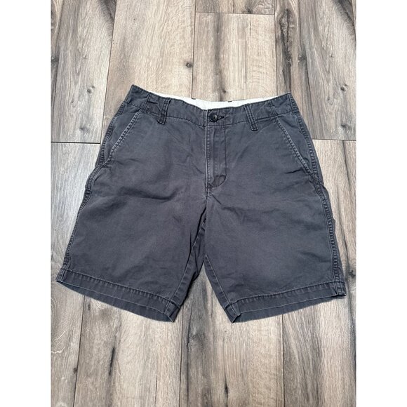 Old Navy Mens Live-In Straight Gray Shorts Size 29 Cotton Blend - Picture 1 of 5